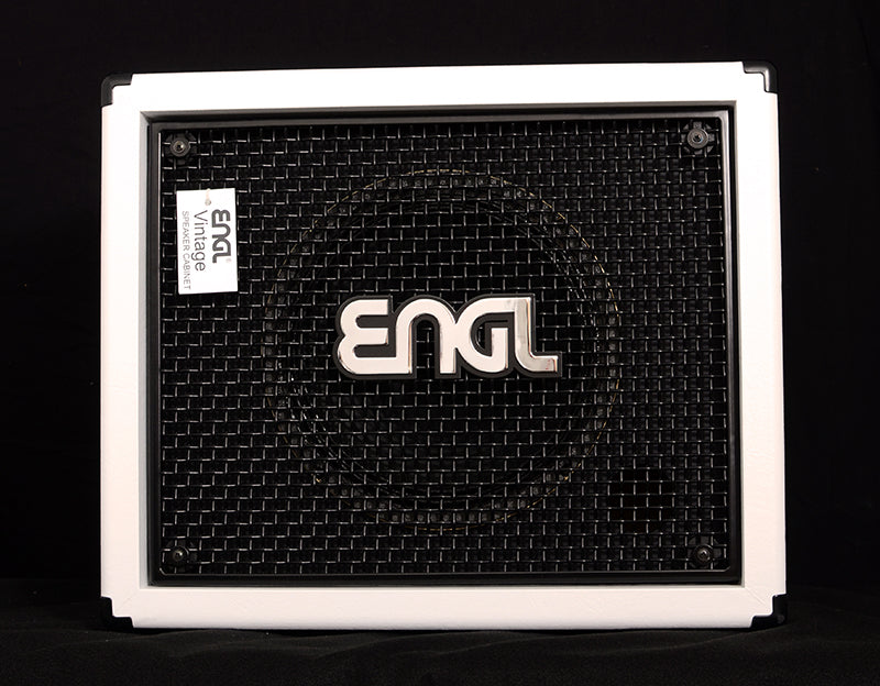ENGL E 112 V 1x12 Pro Speaker Cabinet Limited Edition White-Brian's Guitars