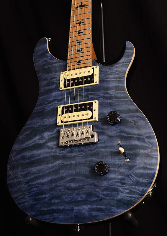 Paul Reed Smith SE Custom 24 Roasted Maple Whale Blue