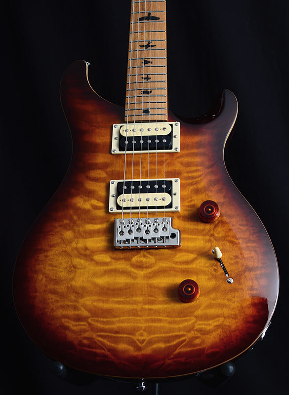 Paul Reed Smith SE Custom 24 Roasted Maple LTD Tobacco Sunburst-Brian's Guitars
