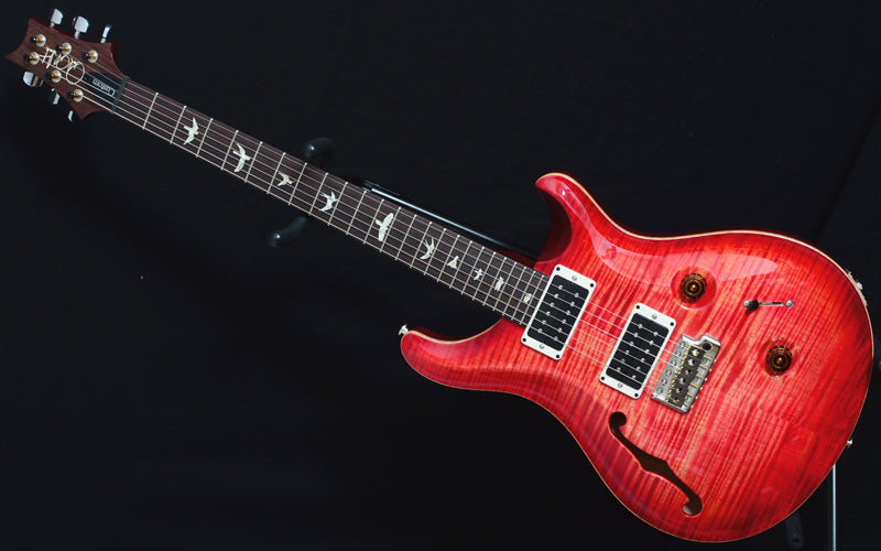 Used Paul Reed Smith Custom 24 Semi-Hollow Blood Orange-Brian's Guitars