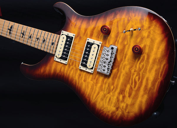 Paul Reed Smith SE Custom 24 Roasted Maple LTD Tobacco Sunburst-Electric Guitars-Brian's Guitars