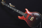 Paul Reed Smith Wood Library Custom 24 Satin Fire Red Black Fade-Brian's Guitars