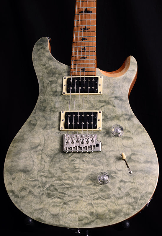 Paul Reed Smith SE Custom 24 Roasted Maple Trampas Green-Brian's Guitars