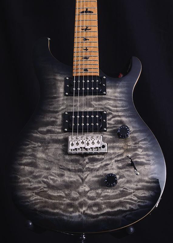 Paul Reed Smith SE Custom 24 Roasted Maple Charcoal Burst-Brian's Guitars