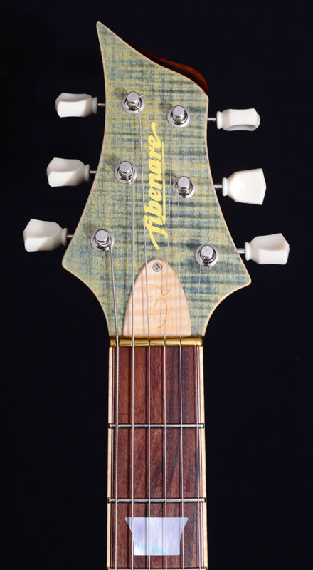 Used Fibenare Basic Jazz Singlecut Faded Denim-Brian's Guitars