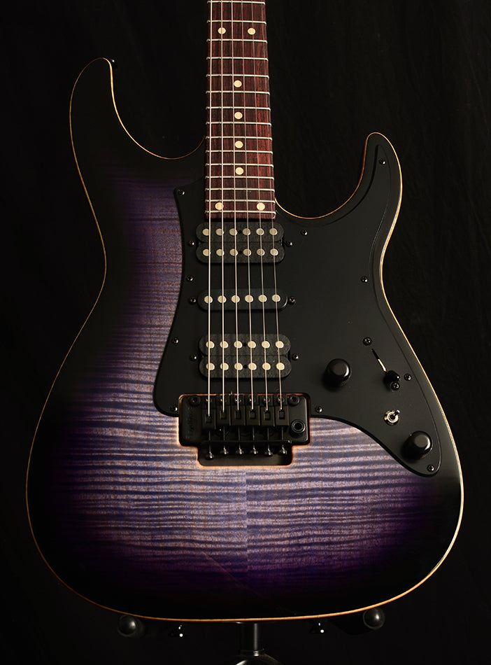 Tom Anderson Guardian Angel Natural Purple To Black Burst-Brian's Guitars