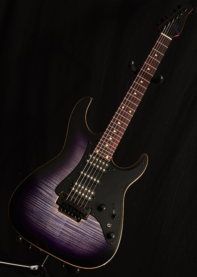 Tom Anderson Guardian Angel Natural Purple To Black Burst-Brian's Guitars