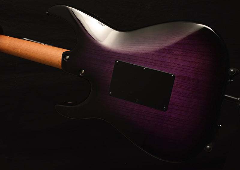 Tom Anderson Guardian Angel Natural Purple To Black Burst-Brian's Guitars