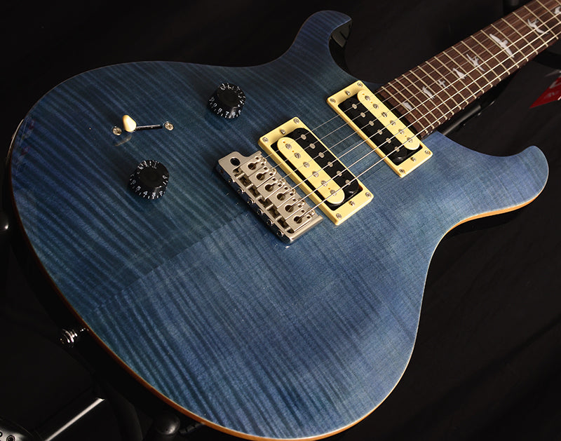 Paul Reed Smith SE Custom 24 "Lefty" Whale Blue-Brian's Guitars