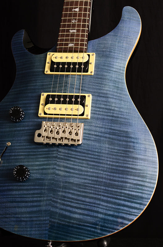 Paul Reed Smith SE Custom 24 "Lefty" Whale Blue-Brian's Guitars