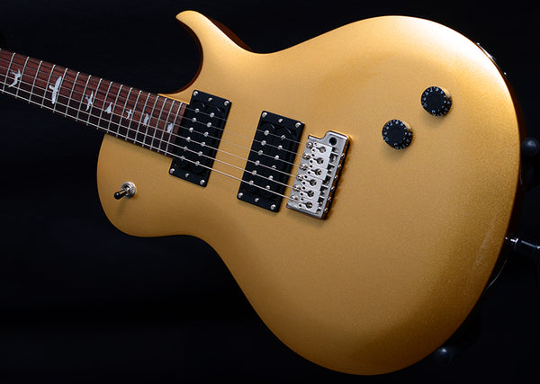 Paul Reed Smith SE Santana Singlecut Trem Egyptian Gold-Electric Guitars-Brian's Guitars