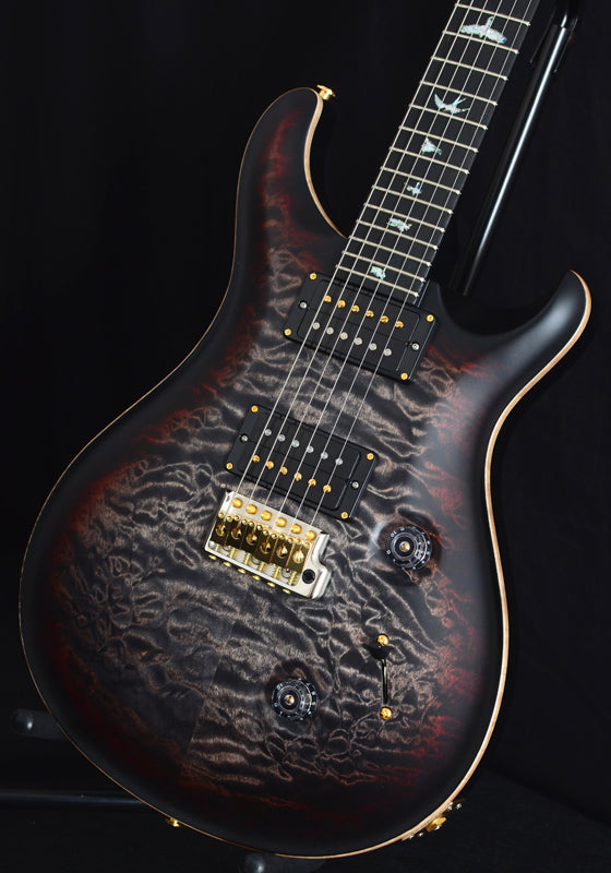 Paul Reed Smith Wood Library Custom 24 Satin Charcoal Tri Color Burst-Brian's Guitars