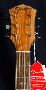 Fender FA-345CE Auditorium Spalted Maple Top Limited Run-Acoustic Guitars-Brian's Guitars