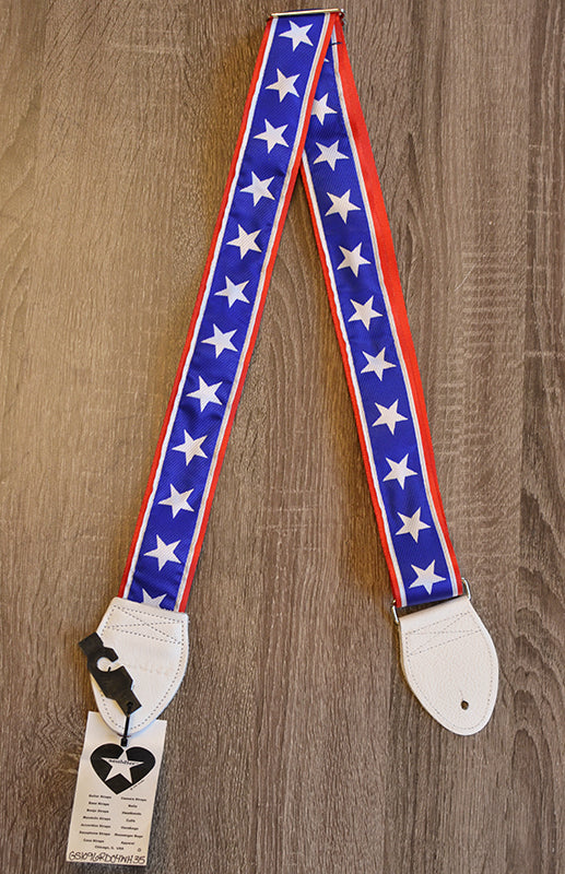 Souldier Strap Knievel GS1096RD04WH-Accessories-Brian's Guitars