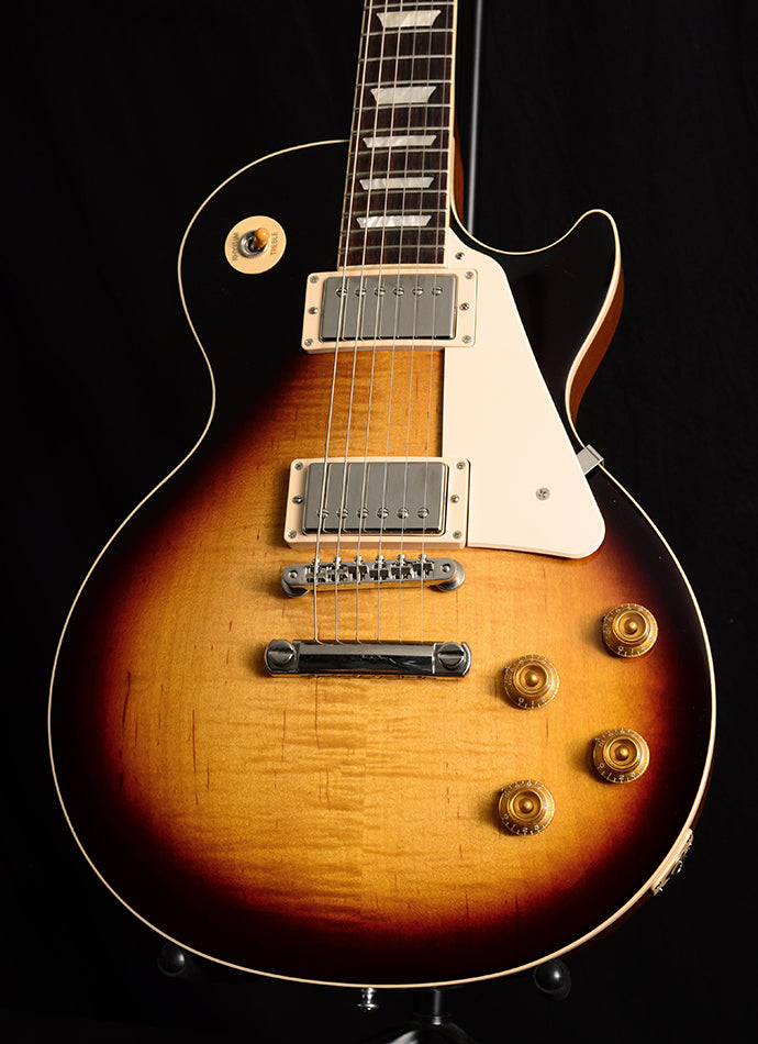gibson les paul tobacco burst used Standard '50s Faded Electric Guitar - Vintage Burstbucker Pickups For killer vintage tone Used Gibson Les Paul Standard