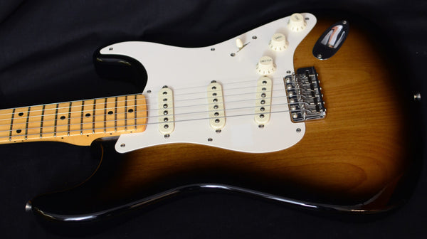 Used Fender American Vintage '56 Stratocaster Two Tone Sunburst-Brian's Guitars