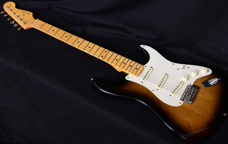 Used Fender American Vintage '56 Stratocaster Two Tone Sunburst-Brian's Guitars