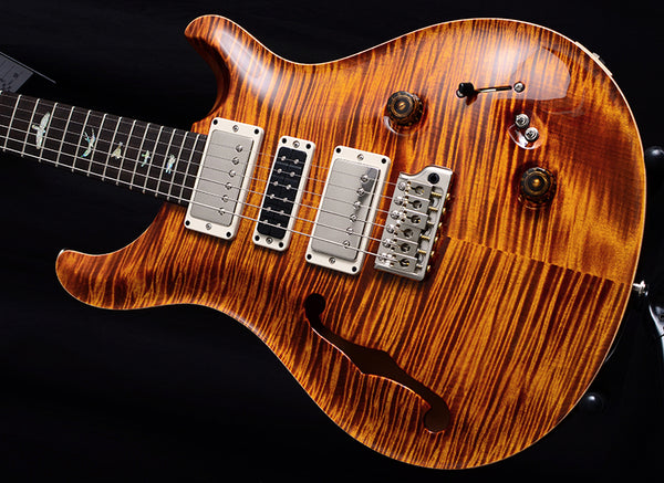 Paul Reed Smith Wood Library Special Semi-Hollow Brian's Limited Yellow Tiger-Brian's Guitars