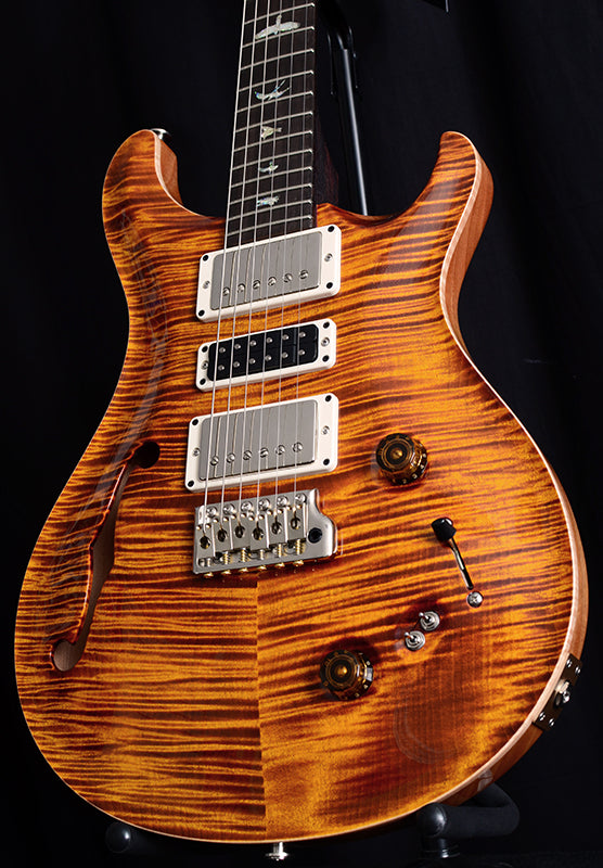 Paul Reed Smith Wood Library Special Semi-Hollow Brian's Limited Yellow Tiger-Brian's Guitars