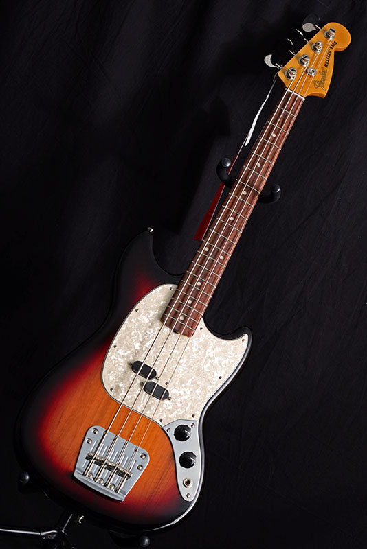 Fender Vintera Mustang Bass Sunburst-Electric Guitars-Brian's Guitars