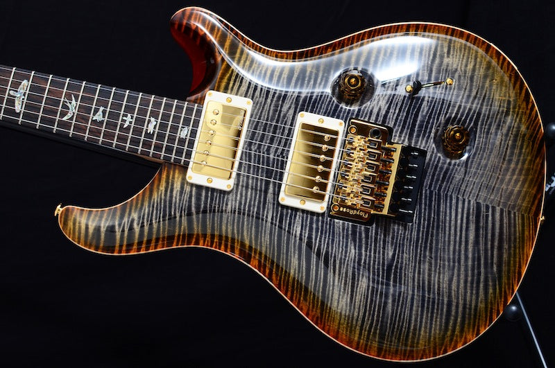 Paul Reed Smith Artist Floyd Custom 24 Burnt Maple Leaf-Brian's Guitars
