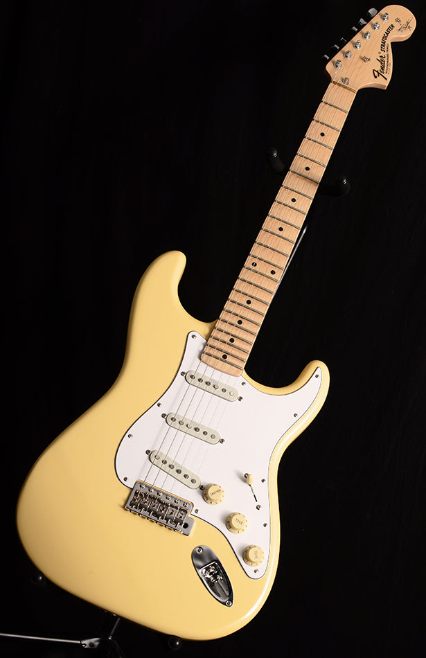 Used Fender Artist Series Yngwie Malmsteen Stratocaster Vintage White-Electric Guitars-Brian's Guitars
