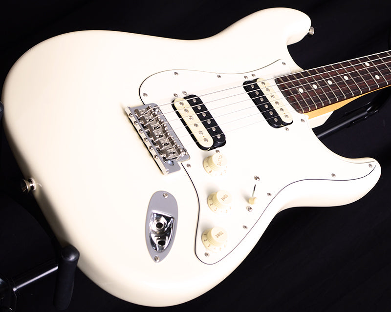 Used Fender American Professional Stratocaster HH Shawbucker Olympic White-Brian's Guitars