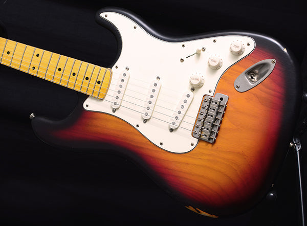 Nash S-67 One Piece Ash 3 Tone Sunburst-Brian's Guitars