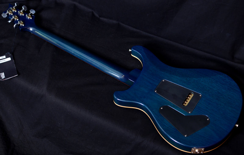 Paul Reed Smith Custom 24 Pale Yellow Blue Burst-Brian's Guitars