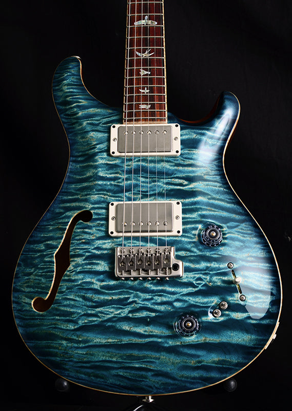 Paul Reed Smith Employee Custom 22 Semi-Hollow Blue Steel-Brian's Guitars