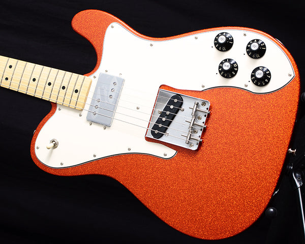 Fender Limited Edition '72 Telecaster Custom Orange Sparkle-Electric Guitars-Brian's Guitars