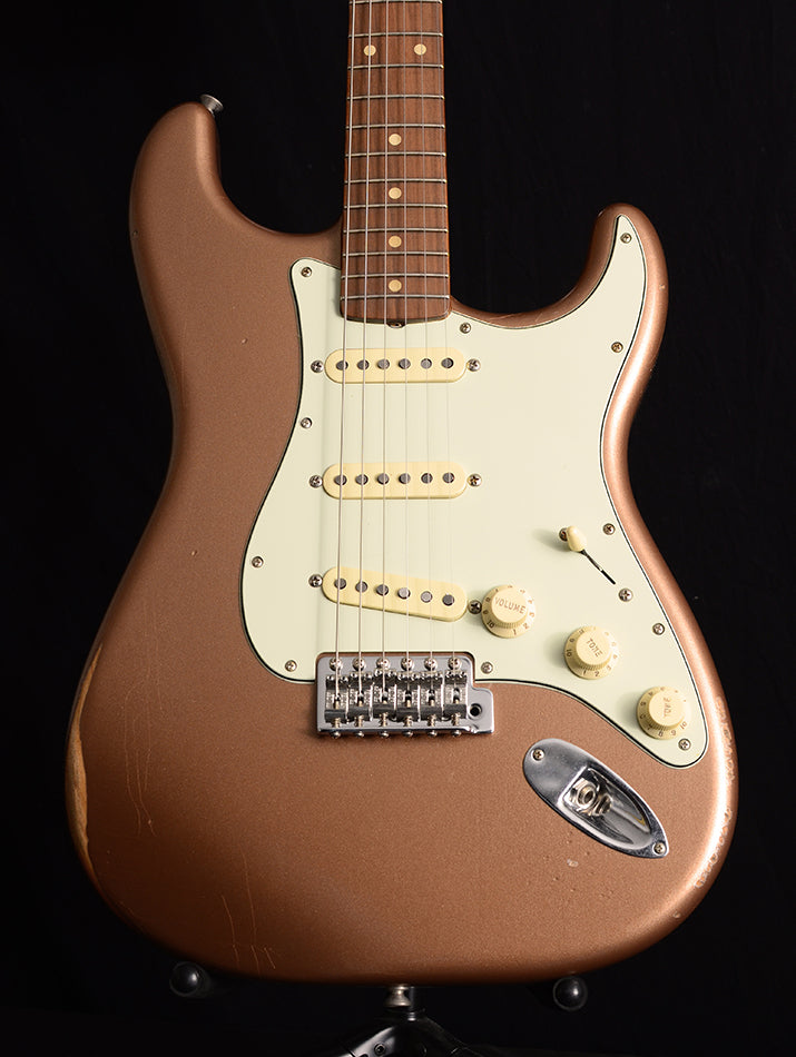 Fender Road Worn '60s Stratocaster Firemist Gold Limited Edition-Electric Guitars-Brian's Guitars