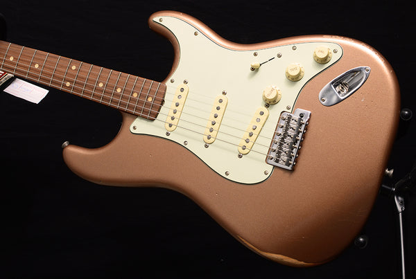 Fender Road Worn '60s Stratocaster Firemist Gold Limited Edition-Electric Guitars-Brian's Guitars