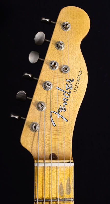 Fender Custom Shop 50's Relic Thinline Telecaster Champagne Sparkle-Brian's Guitars