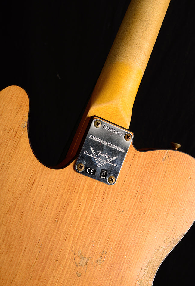 Fender Custom Shop Knotty Pine Cunife Telecaster Relic Limited Edition-Electric Guitars-Brian's Guitars