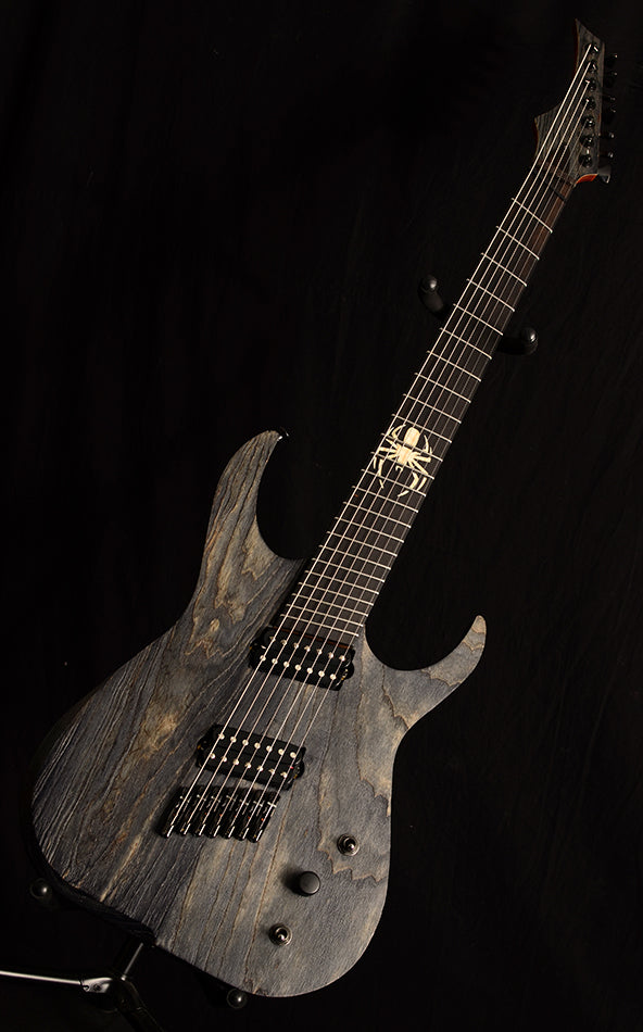 Used Skervesen Raptor 7FF Ash Gray-Electric Guitars-Brian's Guitars