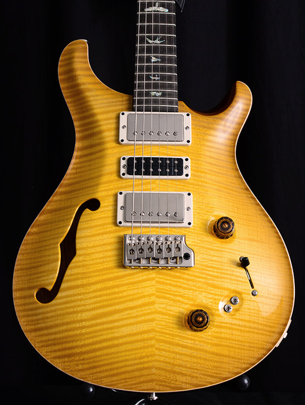 Paul Reed Smith Wood Library Special Semi-Hollow Brian's Limited Livingston Lemondrop-Brian's Guitars