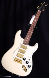 Fender Limited Mahogany Blacktop Stratocaster Olympic White-Brian's Guitars