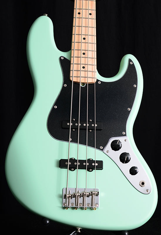 Fender American Performer Jazz Bass Satin Surf Green-Electric Guitars-Brian's Guitars