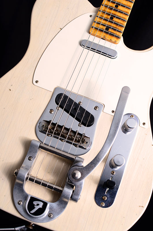 Fender Custom Shop Limited Twisted Tele Journeyman Relic Aged White Blonde-Brian's Guitars