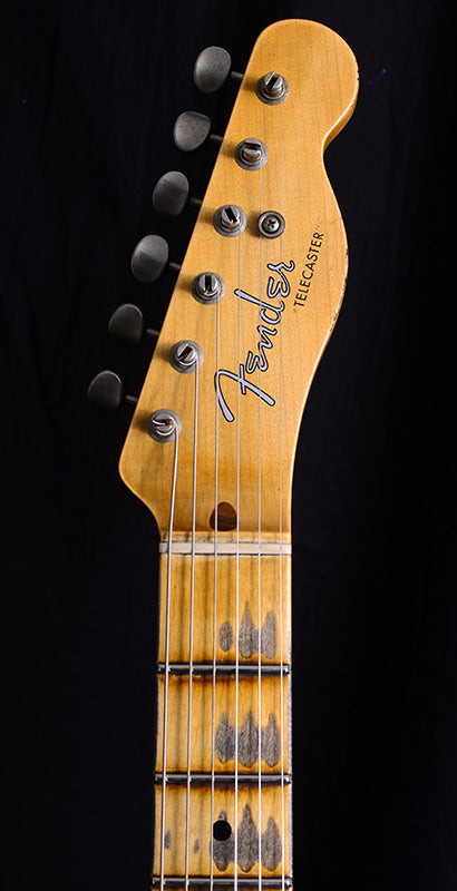 Fender Custom Shop Limited Twisted Tele Journeyman Relic Aged White Blonde-Brian's Guitars