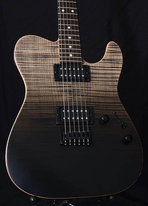 Tom Anderson Cobra Satin Black Surf-Brian's Guitars