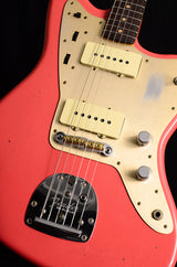 Used Fender Custom Shop '59 Jazzmaster Super Faded Fiesta Red-Electric Guitars-Brian's Guitars