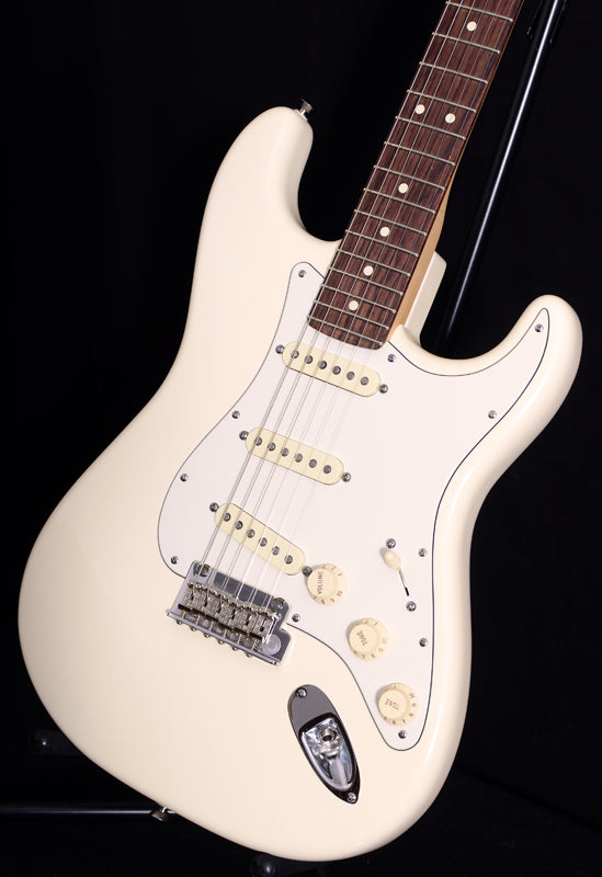 Used Fender American Standard Stratocaster Olympic White-Brian's Guitars