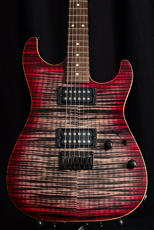 Used Tom Anderson Drop Top Natural Back to Red Burst-Brian's Guitars