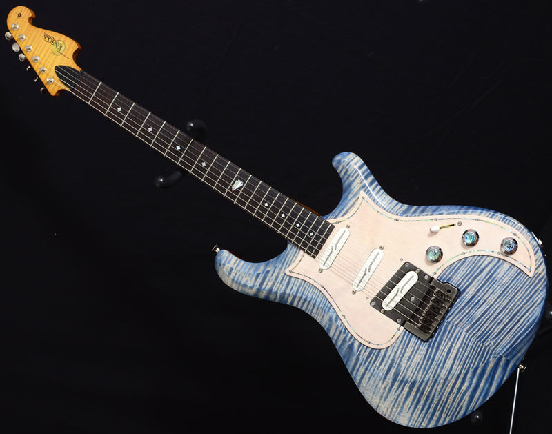 Used Knaggs Severn T1 Faded Blue-Brian's Guitars