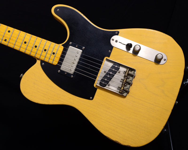 Used Whitfill Relic'd T Style Butterscotch-Brian's Guitars