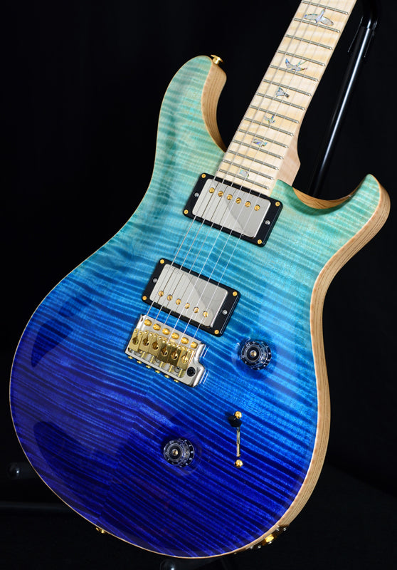 Paul Reed Smith Wood Library Custom 24 'Fatback' Swamp Ash Blue Fade-Brian's Guitars