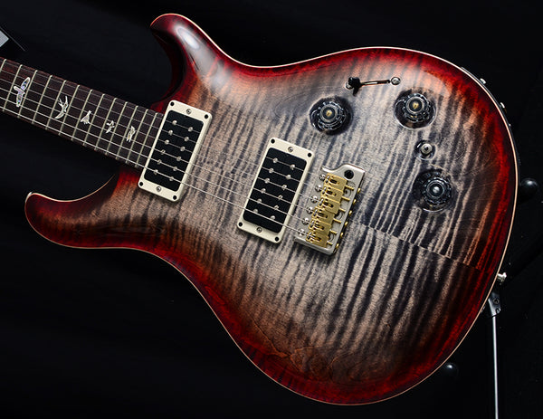 Paul Reed Smith Custom 22 Piezo Charcoal Cherry Burst-Brian's Guitars