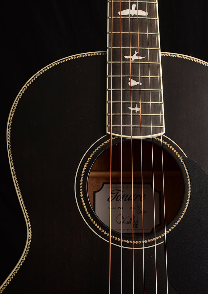 Paul Reed Smith SE P20 Tonare Parlor Charcoal-Acoustic Guitars-Brian's Guitars